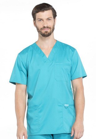 Cherokee Men's V-Neck Top - WW670