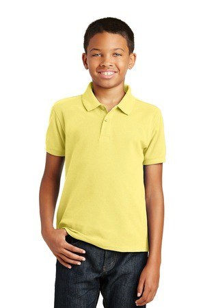 Port Authority Youth Core Classic Pique Polo. Y100