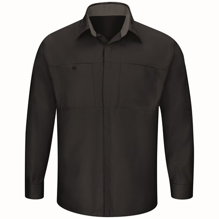 Men's Long Sleeve Performance Plus Shop Shirt with OilBlok Technology SY32BC