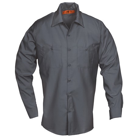 SoftTouch Poplin Industrial Solid Work Shirts - 6254