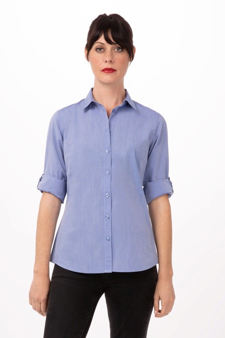 Modern Chambray Dress Shirt