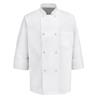 Eight Pearl Button Chef Coat - 0403