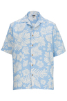 Hibiscus 2-Color Camp Shirt 1036