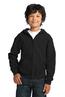 Gildan Youth Heavy Blend Full-Zip Hooded Sweatshirt. 18600B