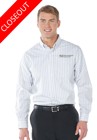 Men's Double Stripe Poplin Shirt-FINAL SALE-Was $37.49 now $14.00