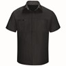 Men's Short Sleeve Performance Plus Shop Shirt With Oilblok Technology SY42BC