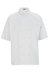 12 Button Short Sleeve Chef Coat With Mesh 3331