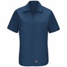 Red Kap® Women's Short Sleeve Work Shirt with MIMIX® - SX21NV