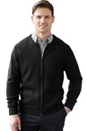 Heavyweight Acrylic Full Zip Cardigan - 4372