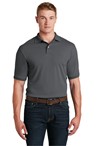 JERZEES - SpotShield 5.6-Ounce Jersey Knit Sport Shirt. 437M