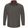 Men's Long Sleeve Performance Plus Shop Shirt with OilBlok Technology SY32CF