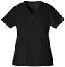 Cherokee Workwear Mock Wrap Top 4748