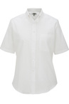 Ladies&#39; Short Sleeve Oxford Shirt 5027