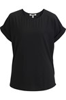 Ladies Dolman Short Sleeve Blouse 5229
