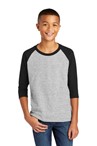 Gildan  Heavy Cotton  Youth 3/4-Sleeve Raglan T-Shirt. 5700B