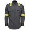 Bulwark® iQ Series Enhanced Visibility Comfort Woven Lightweight Shirt - QS50EV