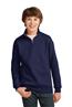 JERZEES Youth NuBlend 1/4-Zip Cadet Collar Sweatshirt. 995Y