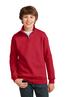 JERZEES Youth NuBlend 1/4-Zip Cadet Collar Sweatshirt. 995Y