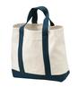 Port and Company - 2-Tone Shopping Tote. B400