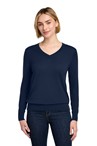Brooks Brothers Women's Washable Merino V-Neck Sweater BB18411