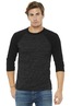 BELLA+CANVAS  Unisex 3/4-Sleeve Baseball Tee. BC3200