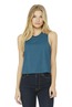 BELLA+CANVAS  Women's Racerback Cropped Tank. BC6682