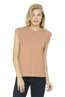 BELLA+CANVAS  Women's Flowy Muscle Tee With Rolled Cuffs. BC8804