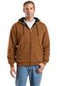 CornerStone - Heavyweight Full-Zip Hooded Sweatshirt with Thermal Lining. CS620