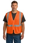 CornerStone  ANSI 107 Class 2 Economy Mesh Zippered Vest. CSV101