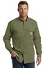 Carhartt Force  Ridgefield Solid Long Sleeve Shirt. CT102418