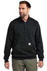 Carhartt Midweight Quarter Zip Mock Neck Sweatshirt CT105294