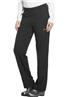 Mid Rise Straight Leg Pull-on Pant