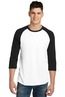 District  Young Mens Very Important Tee  3/4-Sleeve Raglan. DT6210