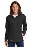 Eddie Bauer Ladies Hooded Soft Shell Parka. EB537