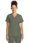Healing Hands QUEST Women's Tuck-in V-Neck Top - HH755