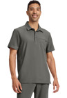 Healing Hands Men's 3-Pocket Polo Collar Top - HH759