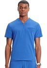 Infinity GNR8 Men's Partial Zip V-Neck Top - IN702A