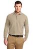 Port Authority Silk Touch Long Sleeve Polo.  K500LS