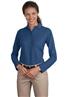 Port Authority Ladies Long Sleeve Silk Touch Polo. L500LS