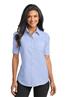 Port Authority Ladies Short Sleeve SuperPro Oxford Shirt. L659