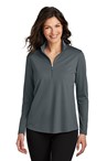 Port Authority Women&#39;s Dry Zone UV Micro-Mesh Quarter-Zip LK112