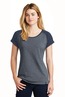 New Era  Ladies Heritage Blend Varsity Tee. LNEA107