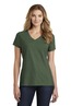 Port &amp; Company  Ladies Fan Favorite  Blend V-Neck Tee. LPC455V