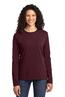 Port &amp; Company Ladies Long Sleeve Core Cotton Tee. LPC54LS