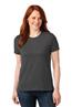 Port and Company Ladies 50-50 Cotton-Poly T-Shirt. LPC55