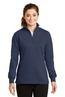 Sport-Tek Ladies Quarter-Zip Sweatshirt. LST253