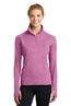 Sport-Tek Ladies Sport-Wick Stretch Half-Zip Pullover. LST850