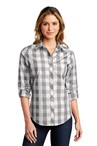 Port Authority  Ladies Everyday Plaid Shirt. LW670