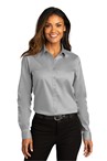 Port Authority Ladies Long Sleeve SuperPro ReactTwill Shirt. LW808