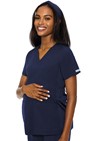 Med Couture Touch Maternity V-Neck Top - MC628